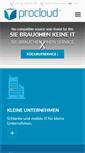 Mobile Screenshot of procloud.ch